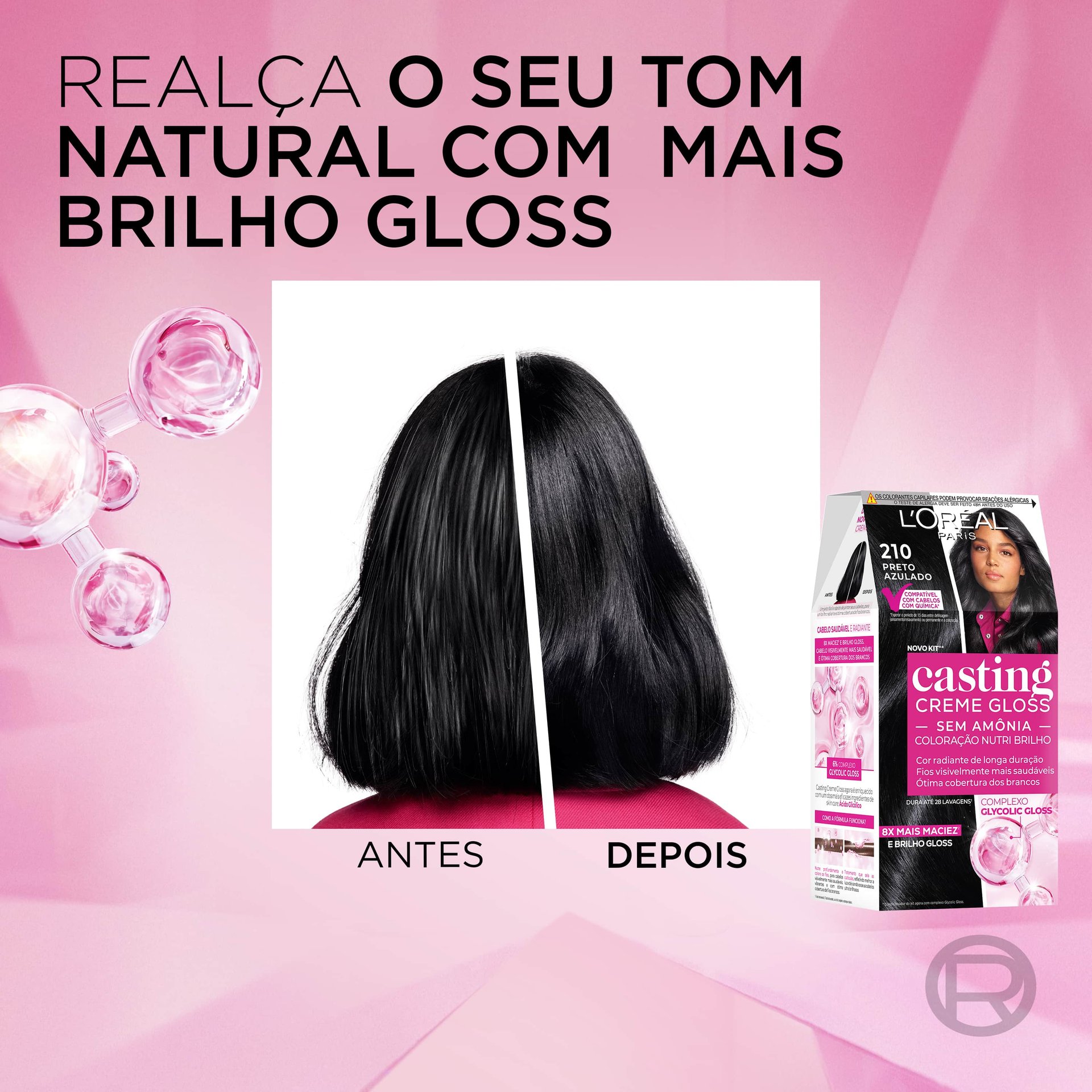 Casting Creme Gloss Glycolic Gloss 210 5 Min